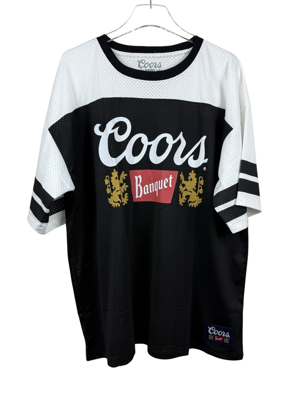 Coors Banquet Graphic Print Double Sided Jersey Men’s Size XL NWOT